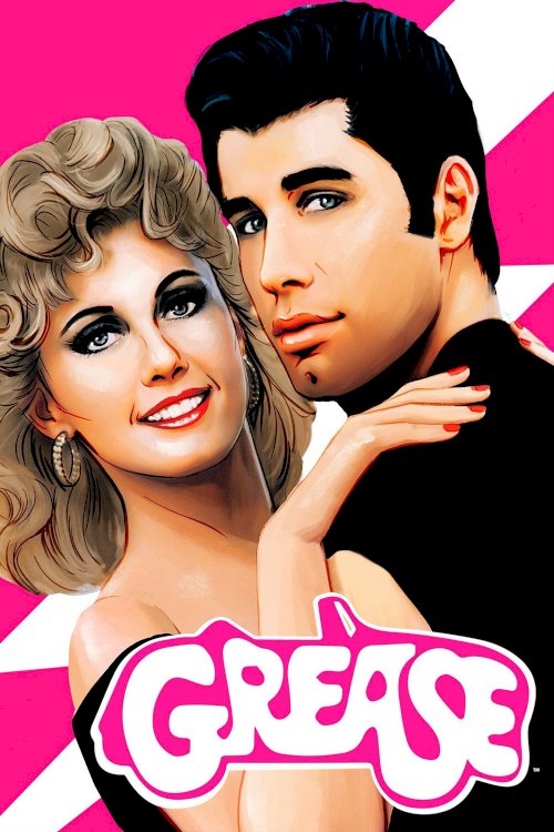 Grease - Movie Poster Grease - Movie Poster