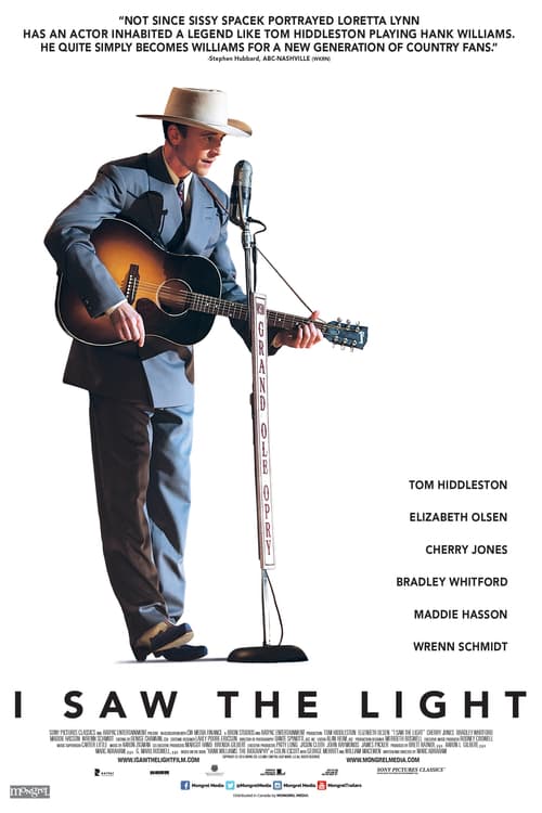 I Saw the Light - Movie Poster I Saw the Light - Movie Poster