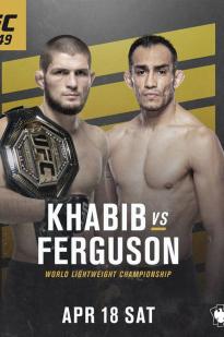 UFC 249: Ferguson vs. Gaethje - Movie Poster UFC 249: Ferguson vs. Gaethje - Movie Poster