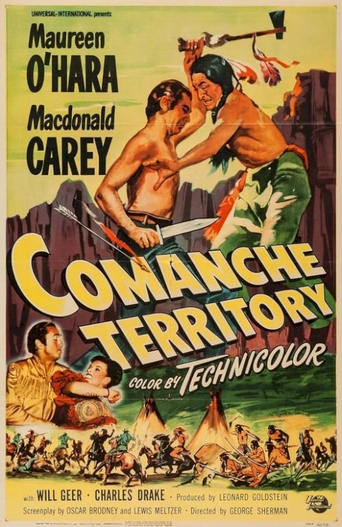 Comanche Territory - Movie Poster Comanche Territory - Movie Poster