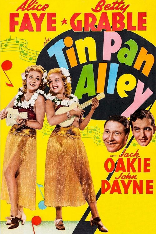 Tin Pan Alley - Movie Poster Tin Pan Alley - Movie Poster