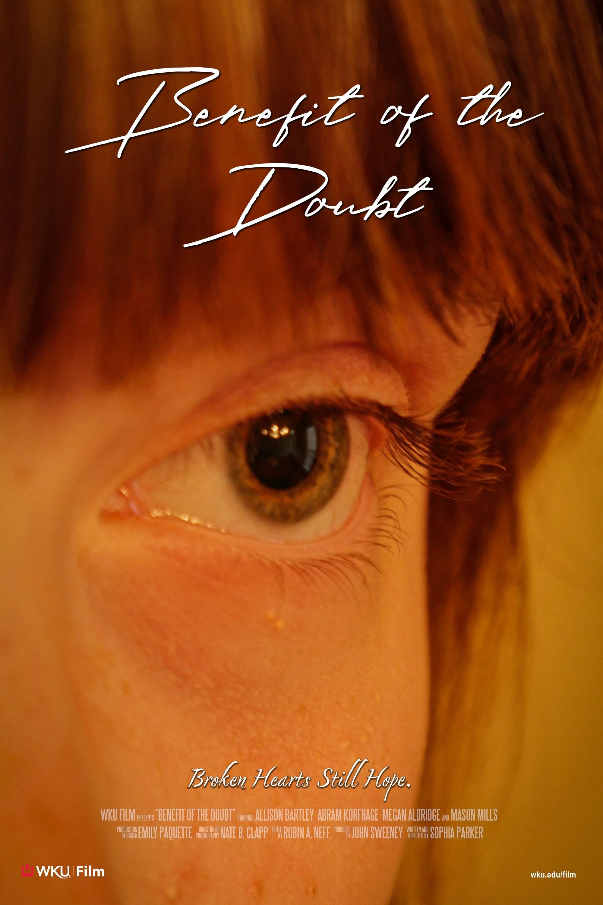 Benefit of the Doubt - Movie Poster Benefit of the Doubt - Movie Poster