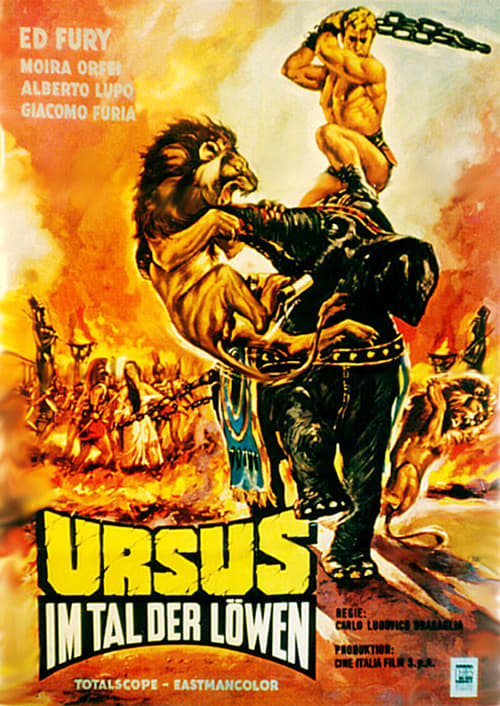 Ursus in the Valley of the Lions - Movie Poster Ursus in the Valley of the Lions - Movie Poster