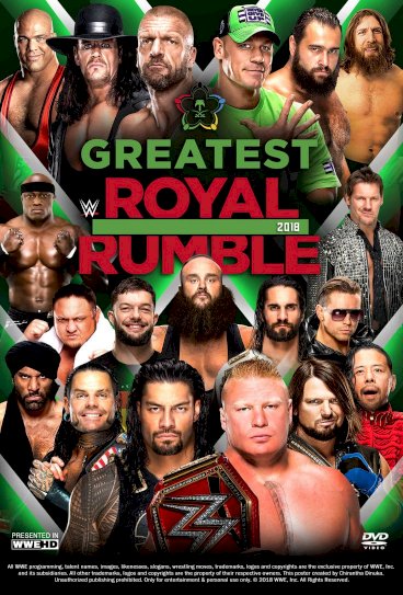 WWE Greatest Royal Rumble 2018 - Movie Poster WWE Greatest Royal Rumble 2018 - Movie Poster
