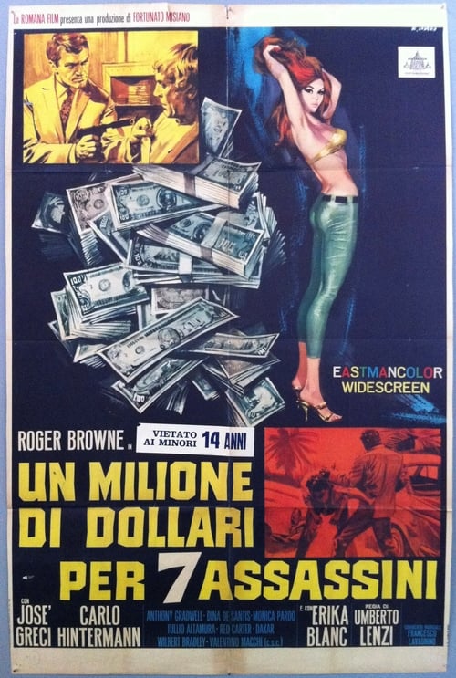 A Million Dollars for 7 Murders - Movie Poster A Million Dollars for 7 Murders - Movie Poster