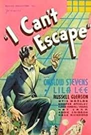 I Can't Escape - Movie Poster