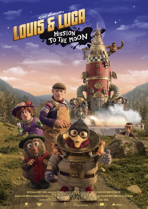 Louis & Luca: Mission to the Moon - Movie Poster Louis & Luca: Mission to the Moon - Movie Poster