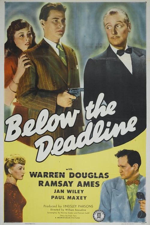 Below the Deadline - Movie Poster Below the Deadline - Movie Poster