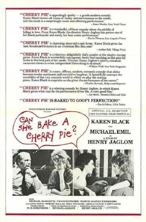 Can She Bake A Cherry Pie? - Movie Poster Can She Bake A Cherry Pie? - Movie Poster