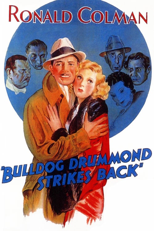 Bulldog Drummond Strikes Back - Movie Poster Bulldog Drummond Strikes Back - Movie Poster