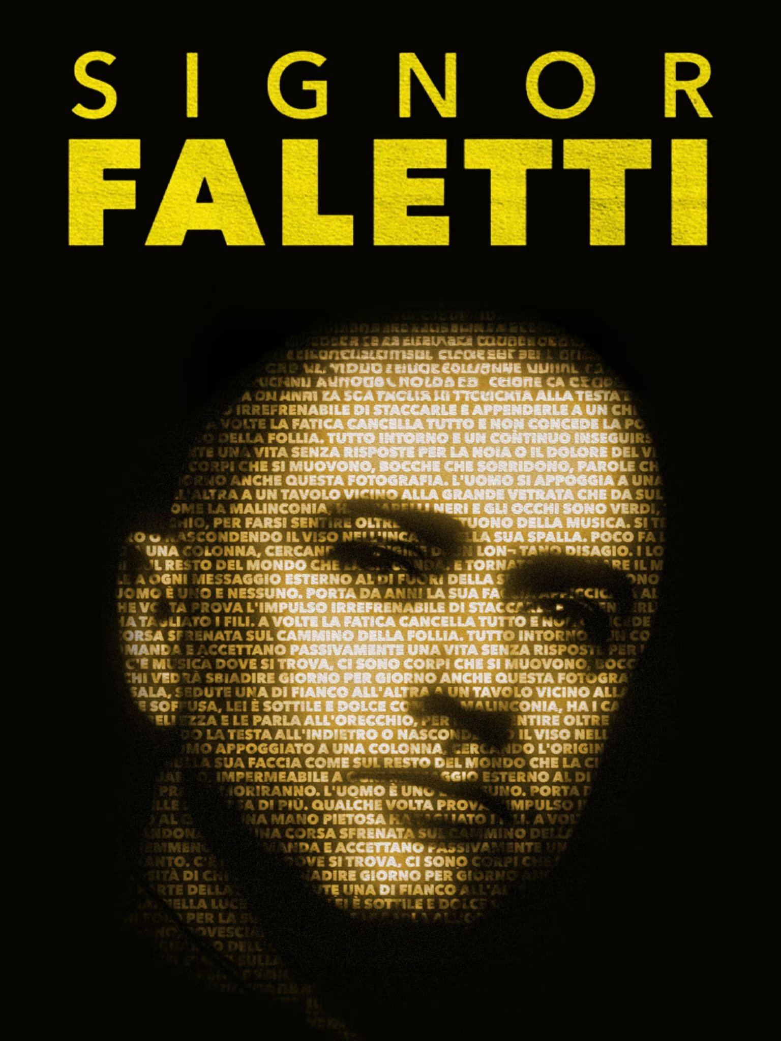 Signor Faletti - Movie Poster Signor Faletti - Movie Poster