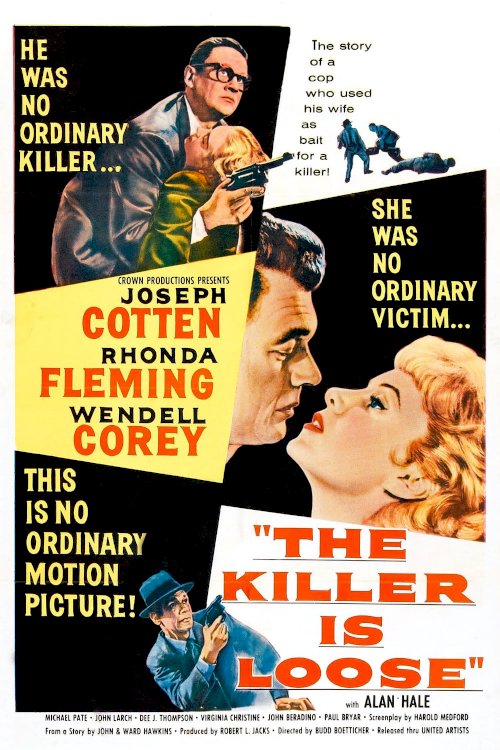 The Killer Is Loose - Movie Poster The Killer Is Loose - Movie Poster