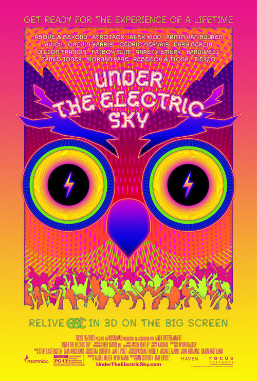 Under the Electric Sky - Movie Poster Under the Electric Sky - Movie Poster