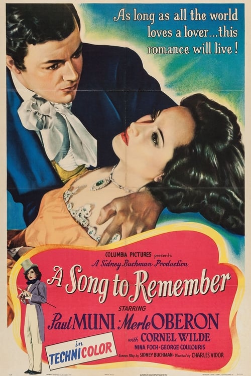 A Song to Remember - Movie Poster A Song to Remember - Movie Poster