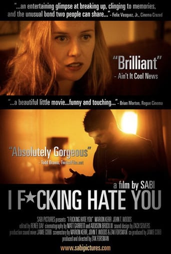 I Fucking Hate You - Movie Poster I Fucking Hate You - Movie Poster
