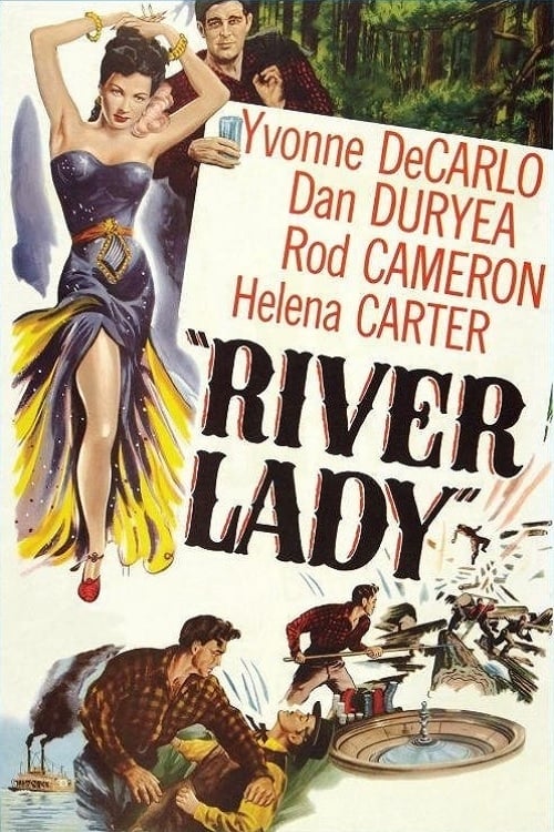 River Lady - Movie Poster River Lady - Movie Poster
