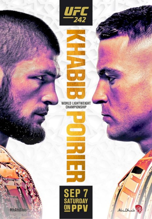UFC 242: Khabib vs. Poirier - Movie Poster UFC 242: Khabib vs. Poirier - Movie Poster