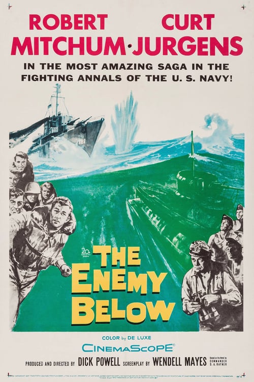 The Enemy Below - Movie Poster The Enemy Below - Movie Poster