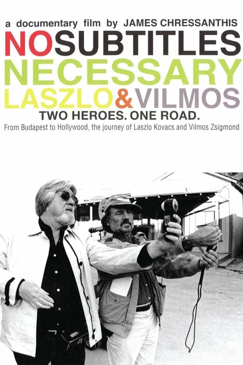 No Subtitles Necessary: Laszlo & Vilmos - Movie Poster No Subtitles Necessary: Laszlo & Vilmos - Movie Poster