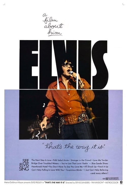 Elvis: That's the Way It Is - Movie Poster Elvis: That's the Way It Is - Movie Poster