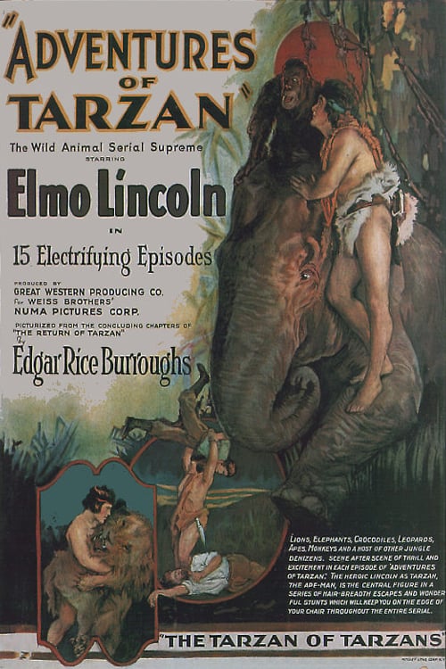 The Adventures of Tarzan - Movie Poster The Adventures of Tarzan - Movie Poster