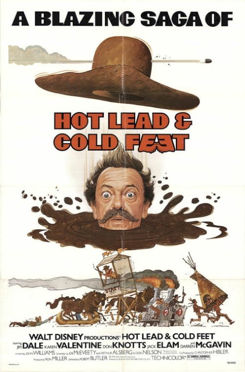 Hot Lead & Cold Feet - Movie Poster Hot Lead & Cold Feet - Movie Poster