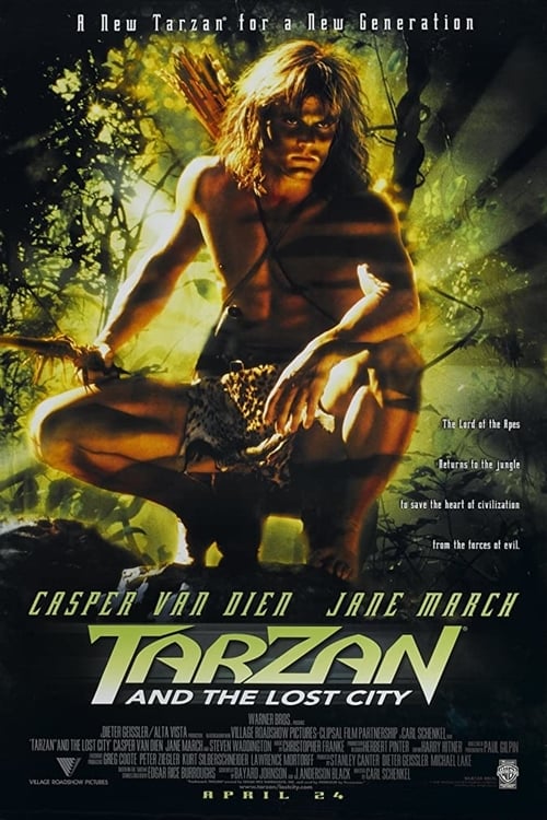 Tarzan and the Lost City - Movie Poster Tarzan and the Lost City - Movie Poster