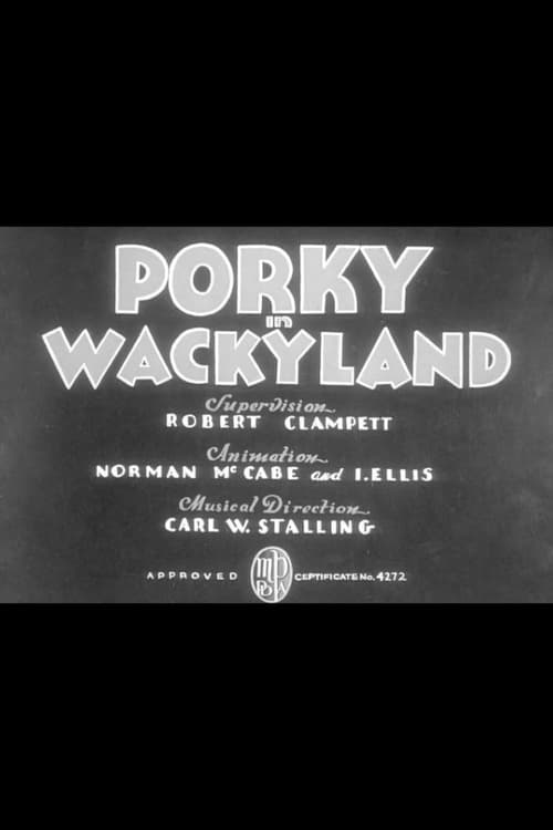 Porky in Wackyland - Movie Poster Porky in Wackyland - Movie Poster