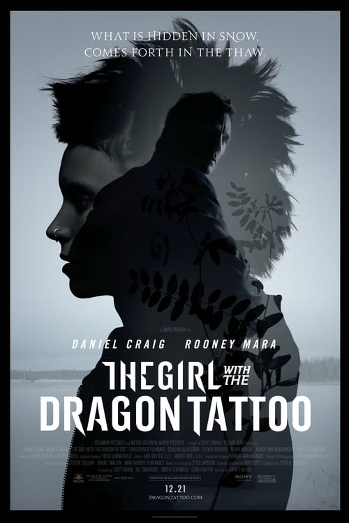 The Girl with the Dragon Tattoo - Movie Poster The Girl with the Dragon Tattoo - Movie Poster