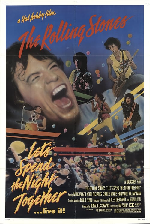 Let's Spend the Night Together - Movie Poster Let's Spend the Night Together - Movie Poster