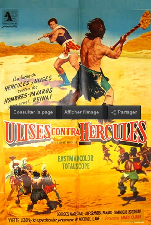 Ulysses Against the Son of Hercules - Movie Poster Ulysses Against the Son of Hercules - Movie Poster