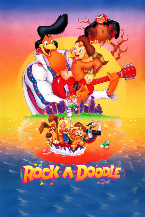 Rock-A-Doodle - Movie Poster Rock-A-Doodle - Movie Poster