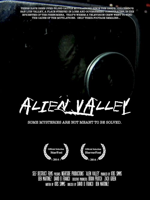 Alien Valley - Movie Poster Alien Valley - Movie Poster