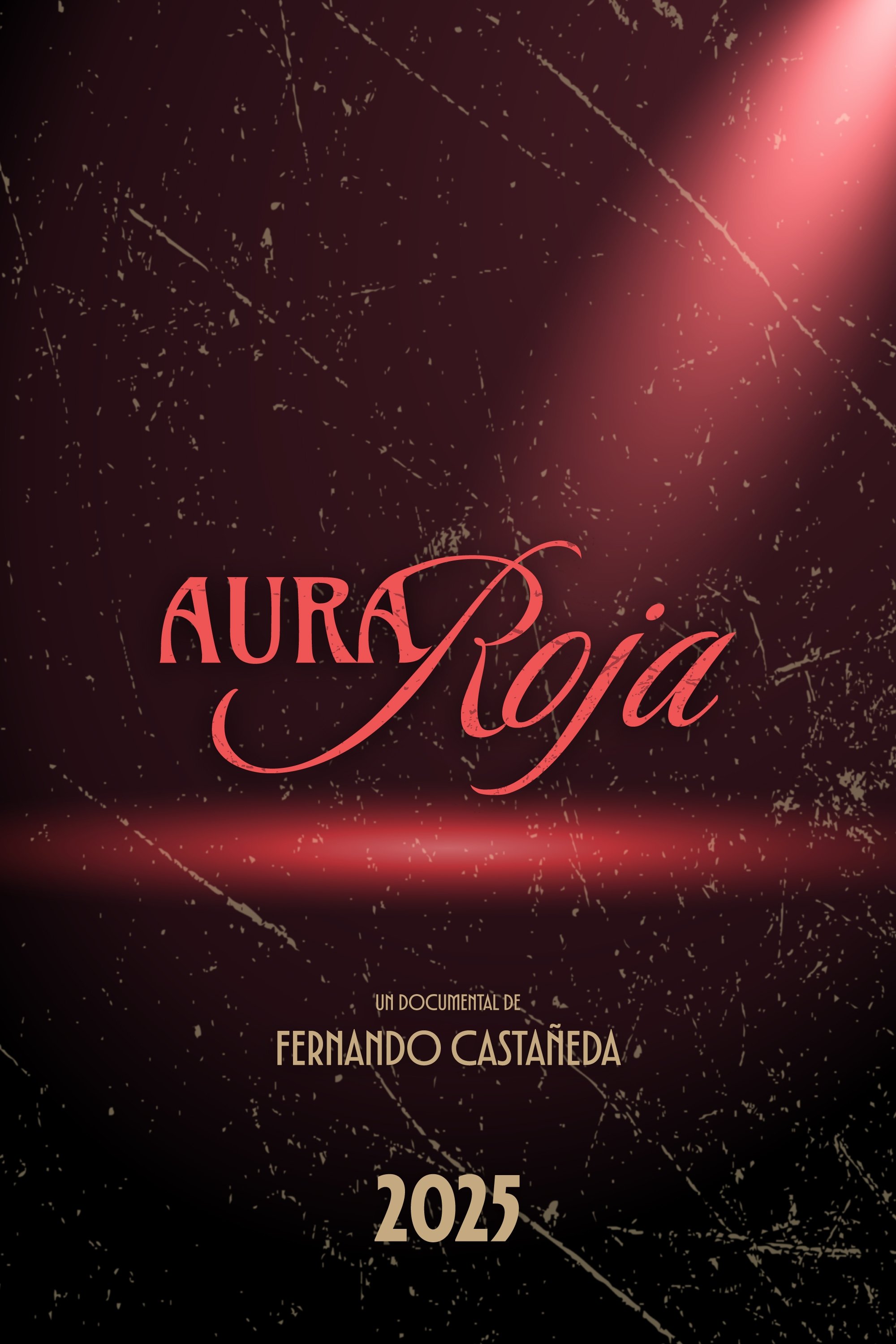 Aura Roja - Movie Poster Aura Roja - Movie Poster