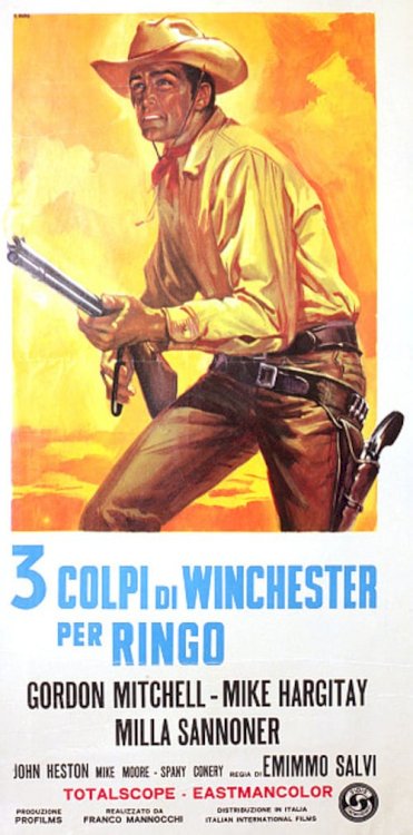 Three Bullets for Ringo - Movie Poster Three Bullets for Ringo - Movie Poster