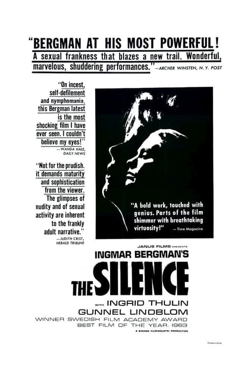 The Silence - Movie Poster The Silence - Movie Poster