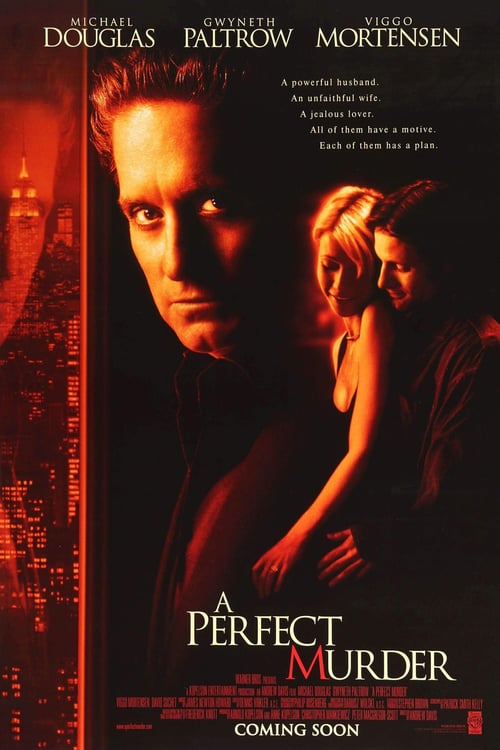 A Perfect Murder - Movie Poster A Perfect Murder - Movie Poster