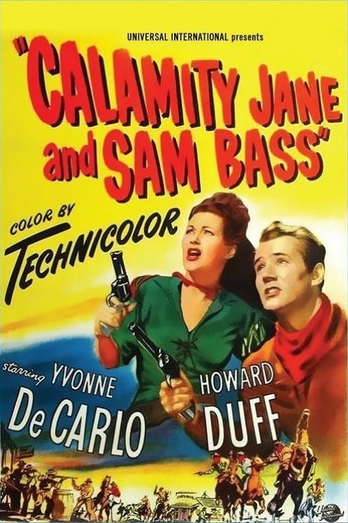 Calamity Jane and Sam Bass - Movie Poster Calamity Jane and Sam Bass - Movie Poster
