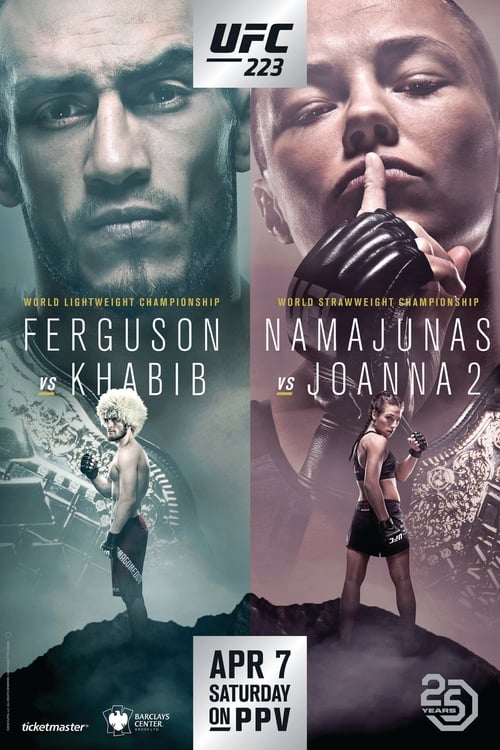 UFC 223: Khabib vs. Iaquinta - Movie Poster UFC 223: Khabib vs. Iaquinta - Movie Poster