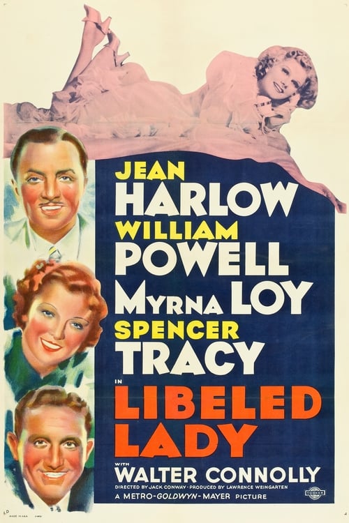 Libeled Lady - Movie Poster Libeled Lady - Movie Poster