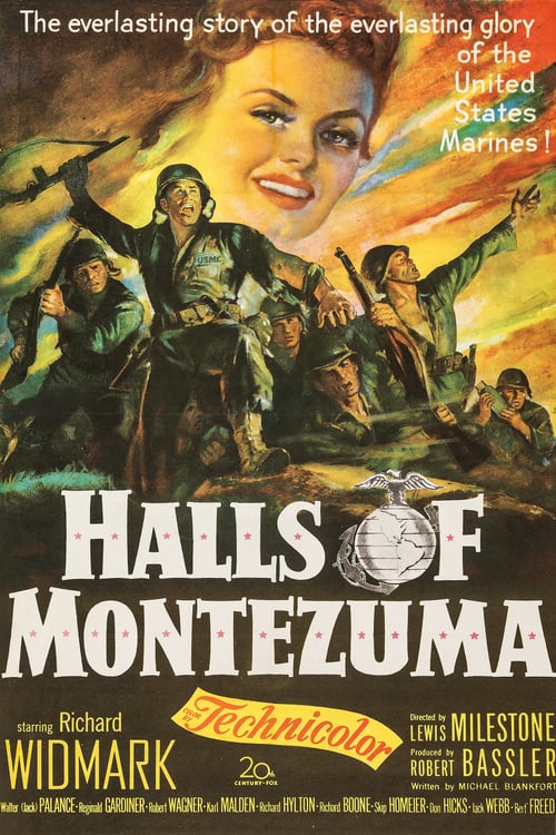 Halls of Montezuma - Movie Poster Halls of Montezuma - Movie Poster