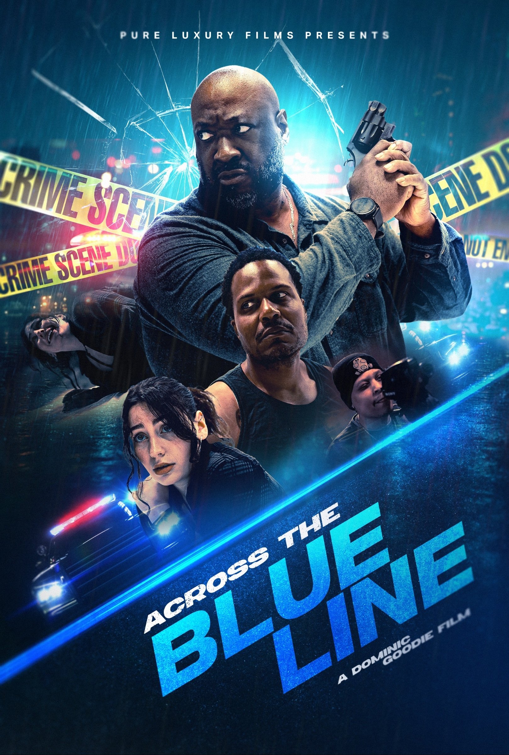 Across the blue line - Movie Poster