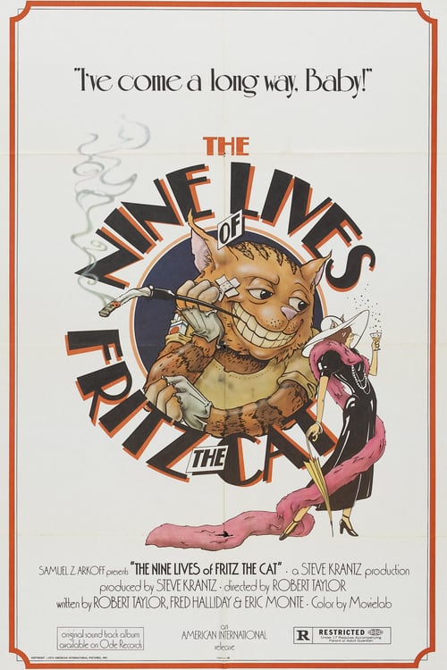The Nine Lives of Fritz the Cat - Movie Poster