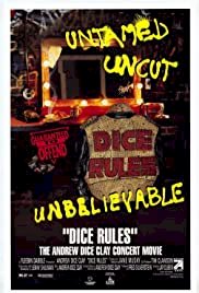 Andrew Dice Clay: Dice Rules - Movie Poster Andrew Dice Clay: Dice Rules - Movie Poster