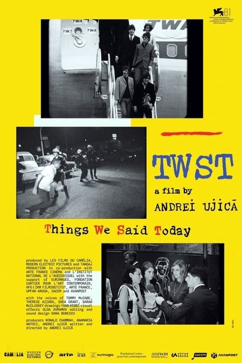 TWST / Things We Said Today - Movie Poster TWST / Things We Said Today - Movie Poster