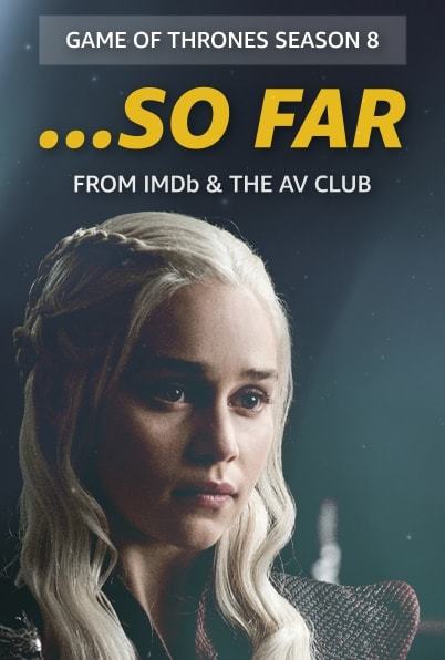 "Game of Thrones" Season 8 - Movie Poster "Game of Thrones" Season 8 - Movie Poster