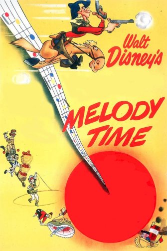 Melody Time - Movie Poster Melody Time - Movie Poster