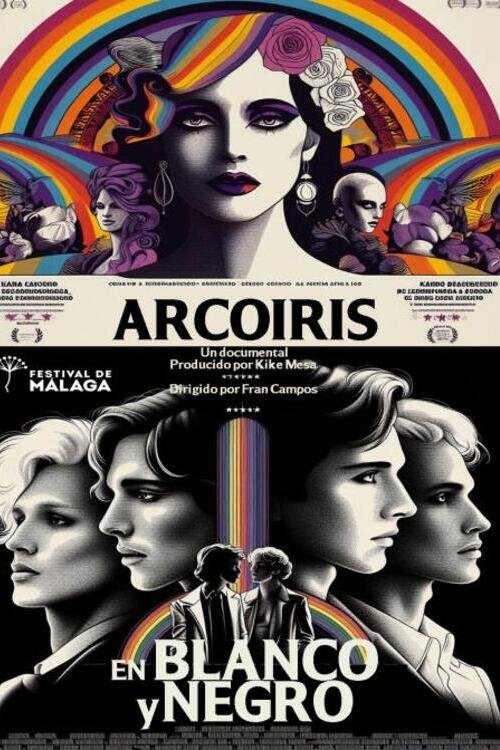 Rainbow in Black and White - Movie Poster Rainbow in Black and White - Movie Poster
