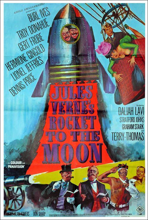 Jules Verne's Rocket to the Moon - Movie Poster