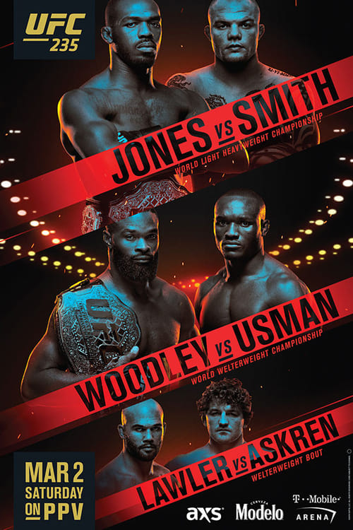 UFC 235: Jones vs. Smith - Movie Poster UFC 235: Jones vs. Smith - Movie Poster